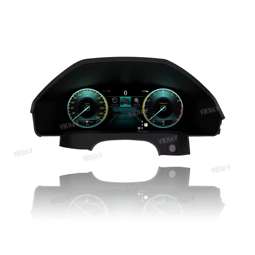Viknav 12.3 Inch Digital Cluster Car Speedometer For Mercedes Benz E- Class W212 2010 2011 2012 2013 Linux System Car Instrument Cluster Screen Instrument Replacement (NTG4.0)