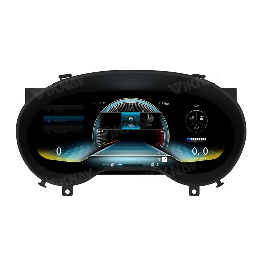 Viknav 12.3 Inch Digital Cluster Car Speedometer For Mercedes Benz GLA/CLA 2015-2018 Linux System Car Instrument Cluster Screen Instrument Replacement (NTG4.5/5.0)