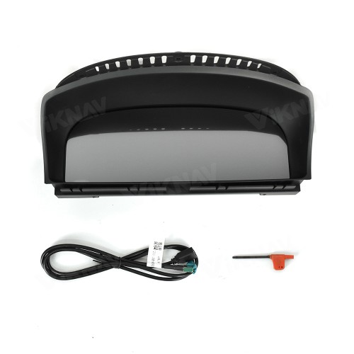 Viknav Digital Instrument Cluster 12.3 inch For BMW 7 Series E65 E66 2004-2008 Linux System Vertical Screen Car Speed Meter Car Dashboard Digital Panel