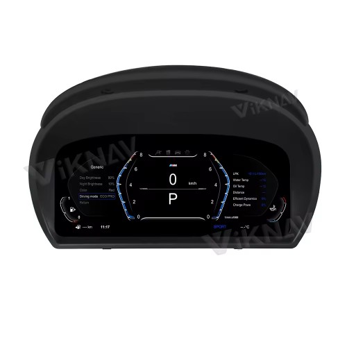 Viknav Digital Instrument Cluster 11 inch For BMW Z4 E89 2009-2016 Linux System Vertical Screen Car Speed Meter Car Dashboard Digital Panel Head Unit