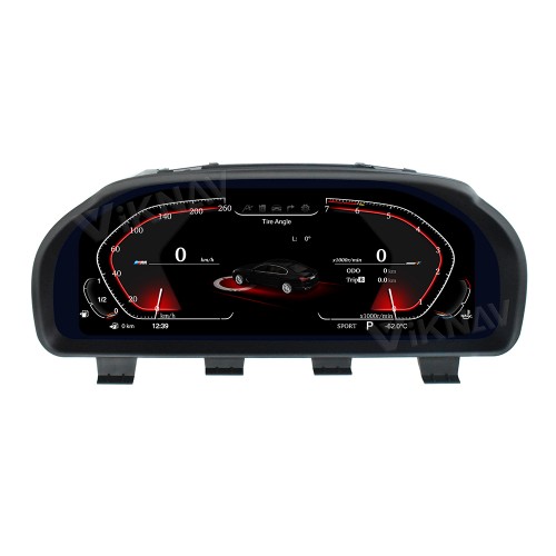 Viknav Digital Instrument Cluster For BMW X3 X4 X5 X6 2010-2019 Linux System Vertical Screen Dashboard Panel Virtual LCD Speedometer Player