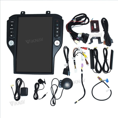 Viknav 14.4 inch Android For Ford Mustang 2015 - 2020 Car Auto Radio Touch Screen GPS Multimedia Player Carplay 4G WIFI Head Unit