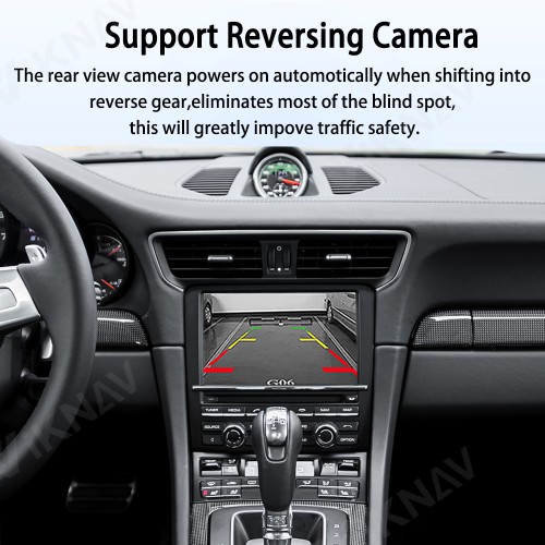 Viknav Linux System Wireless Carplay Android Auto Decoder Box for Porsche 911 2006-2018 Upgrade Interface Autolink Airplay Decoding Box