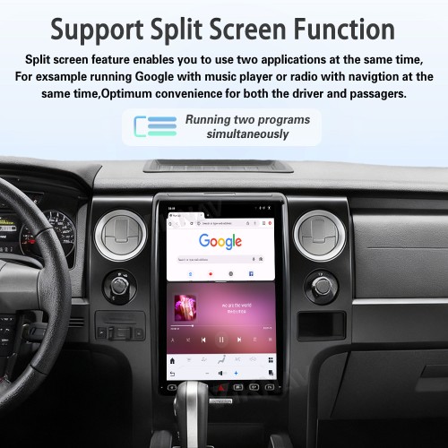 Viknav 14.4 Inch Car Radio Android For Ford F150 2013-2014 Stereo Wireless Carplay Android Auto Touch Screen GPS Navigation Multimedia player 128GB