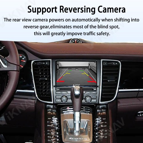 Viknav Linux System Wireless Carplay Android Auto Decoder Box for Porsche Panamera 2010-2016 PCM 3.1 Upgrade Interface Autolink Airplay Decoding Box