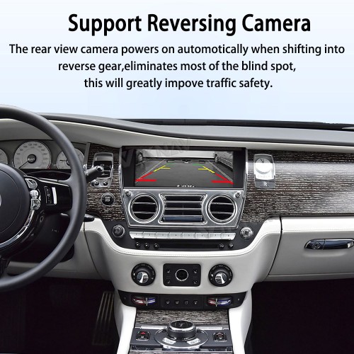 Viknav Linux System Wireless Carplay Android Auto Decoder Box For Rolls-Royce Ghost 2010-2018 GPS Navigatipn Original Car Radio Screen