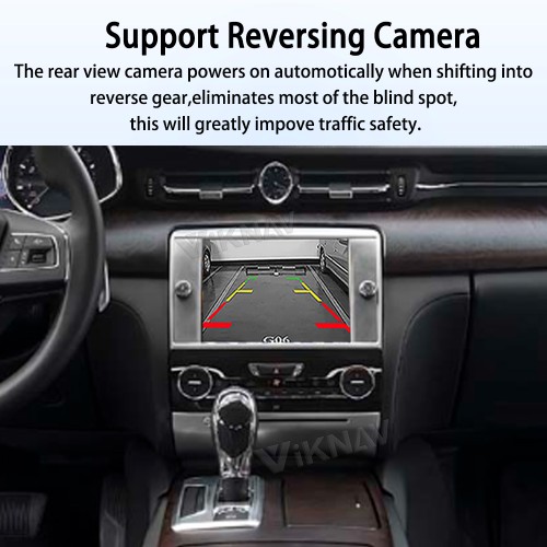 Viknav Linux System Wireless Carplay Android Auto Decoder Box for Maserati Quattroporte 2013-2015 Decoding Box Upgrade Interface Autolink Airplay