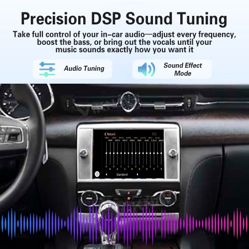 Viknav Linux System Wireless Carplay Android Auto Decoder Box for Maserati Quattroporte 2013-2015 Decoding Box Upgrade Interface Autolink Airplay