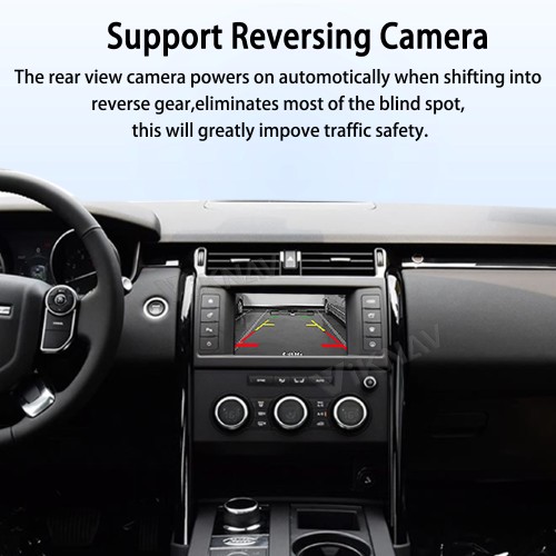 Viknav Linux System Wireless Carplay Android Auto Decoder Box For Land Rover Discovery 5 L462 2017 GPS Navigatipn Original Car Radio Screen
