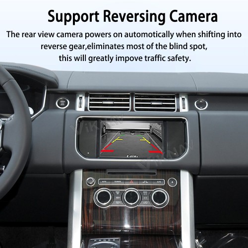 Viknav Linux System Wireless Carplay Android Auto Decoder Box For Land Rover Range Rover 2013-2016 GPS Navigatipn Original Car Radio Screen