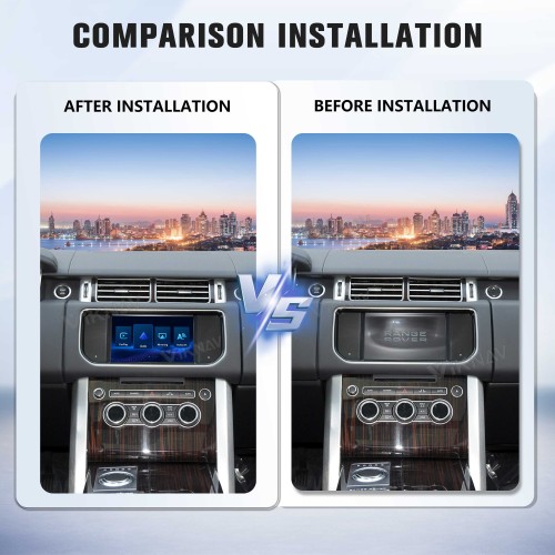 Viknav Linux System Wireless Carplay Android Auto Decoder Box For Land Rover Range Rover 2013-2016 GPS Navigatipn Original Car Radio Screen
