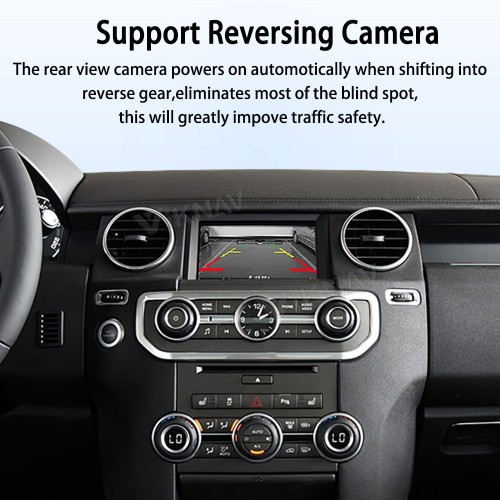 Viknav Linux System Wireless Carplay Android Auto Decoder Box For Land Rover Discovery 4 2012-2016 GPS Navigatipn Original Car Radio Screen