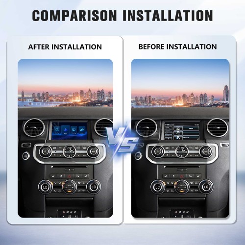 Viknav Linux System Wireless Carplay Android Auto Decoder Box For Land Rover Discovery 4 2012-2016 GPS Navigatipn Original Car Radio Screen