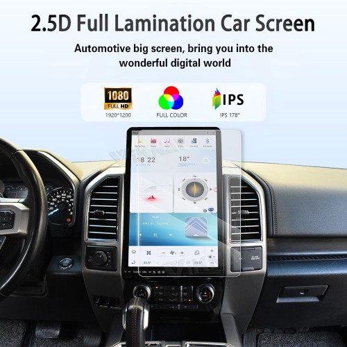 Viknav Upgrade Android Car Radio For Ford F150 2015-2022 16.8 inch Wireless Carpaly Android Auto Touch Screen GPS Navigation Multimedia player Auto Stereo Head Unit