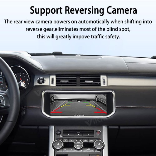 Viknav Linux System Wireless Carplay Android Auto Decoder Box For Land Rover Evoque L538 2017-2018 GPS Navigatipn Original Car Radio Screen