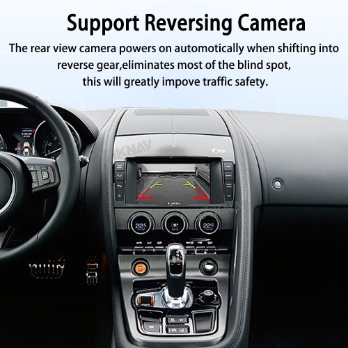 Viknav Linux System Wireless Carplay Android Auto Decoder Box For Jaguar F-Type 2013-2018 GPS Navigatipn Original Car Radio Screen