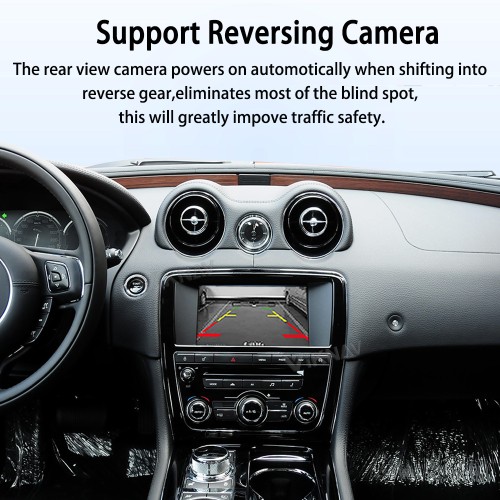 Viknav Linux System Wireless Carplay Android Auto Decoder Box For Jaguar XJ XJL 2010-2018 GPS Navigatipn Original Car Radio Screen