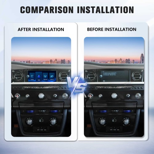 Viknav Linux System Wireless Carplay Android Auto Decoder Box For Rolls-Royce Phantom 2013-2016 GPS Navigatipn Original Car Radio Screen