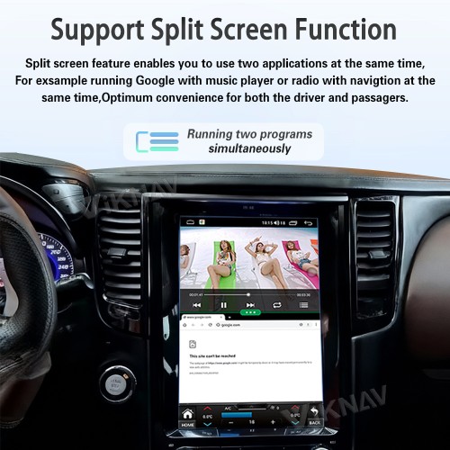 Viknav Android 12.1 inch Car Stereo For Infiniti FX35 QX70 2012-2019 Wireless CarPlay & Android Auto GPS Navigation Head Unit