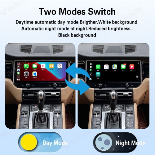 Android System Car Radio For Porsche Macan 2013-2017 Auto Stereo Wireless Carplay GPS Navigation Multimedia Player 128GB Touch Screen With 12.3 Inch LCD Digital Cluster