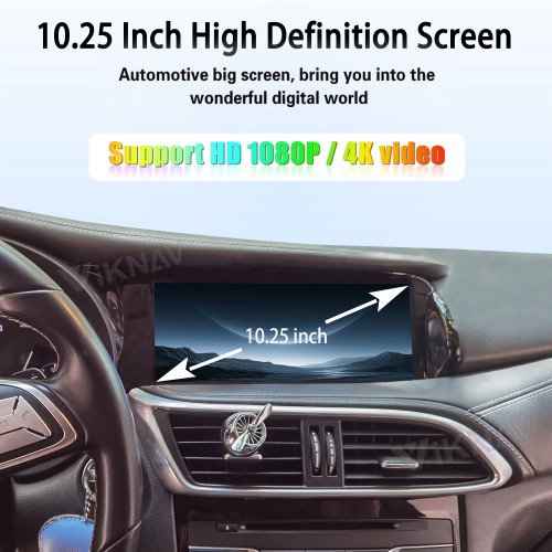 Viknav Android 10.25 inch Car Stereo for Infiniti QX30/Q30 2013-2018 Wireless CarPlay & Android Auto GPS Navigation Multimedia Head Unit