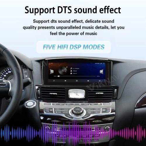 Viknav 10.25inch Android Stereo for Infiniti Q70L/M25/M35/2013-2017 Wireless CarPlay & Android Auto GPS Navigation