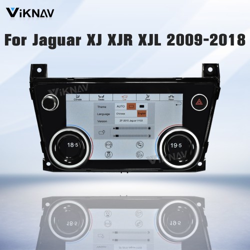 Viknav 7 inch Touch Screen car Climate Control Replacement for Jaguar XJ XJL 2009-2018  Full Touch Screen air Conditioning Screen Board