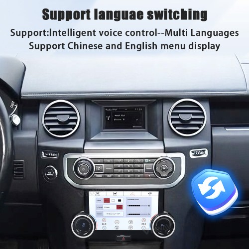 Viknav 10.4 inch  Android Radio +AC Panel For Land Rover Discovery 4 LR4 2009-2021 Multimedia Player GPS Navigation Stereo Wireless Carplay Android Auto Touch Screen