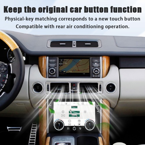 Viknav 10.25 inch Android Radio For Land Rover Range Rover V8 L322 2002-2012 Multimedia Player GPS Navigation Stereo Wireless Carplay Android Auto Touch Screen
