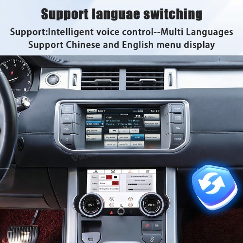 Viknav 10.25 inch Android Radio and AC Panel For Land Rover Range Rover Evoque L538 2013-2017 Multimedia Player GPS Navigation Stereo Wireless Carplay Android Auto Touch Screen