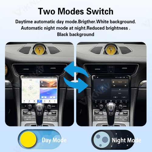 8.4 Inch Car Radio For Porsche 911/718/Boxster 2012-2022 Android System Auto Stereo Wireless Carplay GPS Navigation Multimedia Player Touch Screen Head Unit (128GB)
