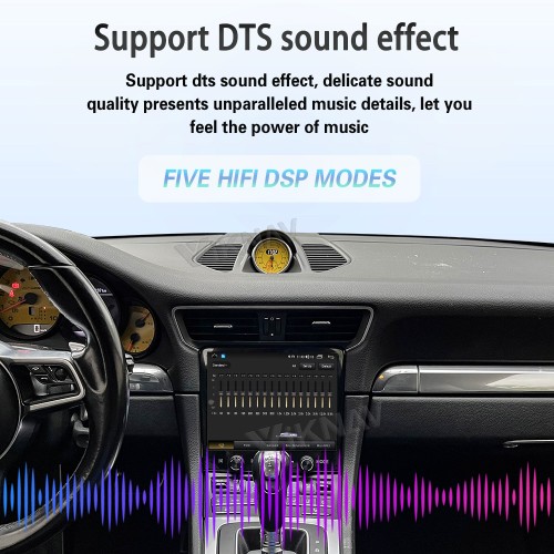 8.4 Inch Car Radio For Porsche 911/718/Boxster 2012-2022 Android System Auto Stereo Wireless Carplay GPS Navigation Multimedia Player Touch Screen Head Unit (128GB)