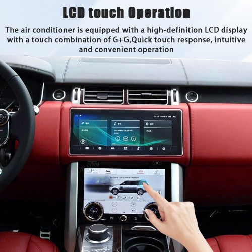 Viknav 10.4 Inch AC Panel Touch Screen For Land Rover Range Rover Vogue L405 2013-2017 Digital Display Air Conditioning Switch Climate Control Dashboard