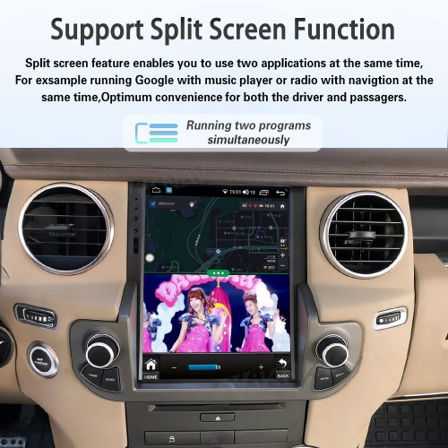 Viknav Android Radio For Land Rover Discovery 4 LR4 2009-2021 Multimedia Player GPS Navigation Stereo Wireless Carplay Android Auto Touch Screen