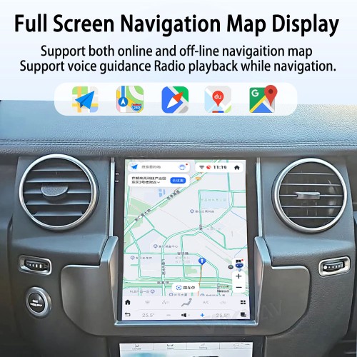 Viknav Upgrade Android Radio For Land Rover Discovery 4 LR4 2009-2021 Multimedia Player GPS Navigation Stereo Wireless Carplay Android Auto Touch Screen