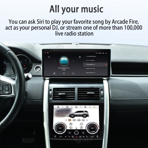 Viknav 12.3 inch Android Radio For Land Rover Discovery Sport L550 2015-2019 Multimedia Player GPS Navigation Stereo Wireless Carplay Android Auto Touch Screen