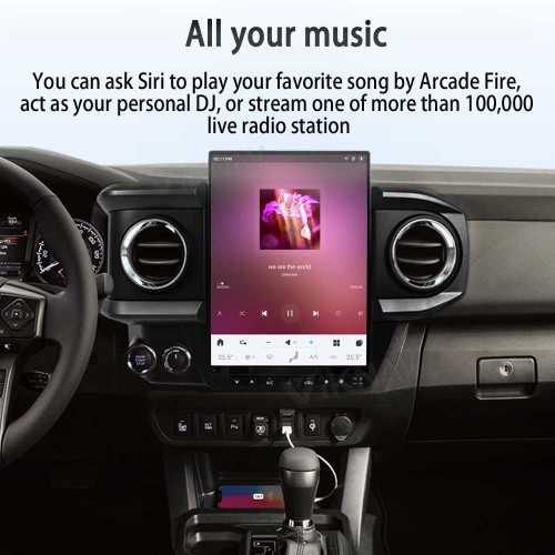 Viknav Android Car Radio For Toyota Tacoma 2016 - 2023 Wireless Carplay Android Auto Multimedia player GPS Navigation Auto StereoTouch Screen