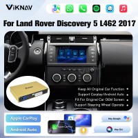 Viknav Linux System Wireless Carplay Android Auto Decoder Box For Land Rover Discovery 5 L462 2017 GPS Navigatipn Original Car Radio Screen