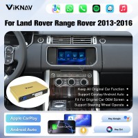 Viknav Linux System Wireless Carplay Android Auto Decoder Box For Land Rover Range Rover 2013-2016 GPS Navigatipn Original Car Radio Screen
