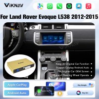 Viknav Linux System Wireless Carplay Android Auto Decoder Box For Land Rover Evoque L538 2012-2015 GPS Navigatipn Original Car Radio Screen