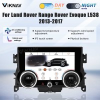 Viknav Digital AC Panel For Land Rover Range Rover Evoque L538 2013-2017 Air Conditioning Control AC Board Climate Temperature Control Touch Screen