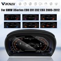Viknav Digital Instrument Cluster 11 inch For BMW 3Series E90 E91 E92 E93 2005-2012 Linux System Vertical Screen Car Speed Meter Car Dashboard Digital Panel