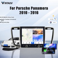 8.4 Inch Car Radio For Porsche Panamera 2010-2016 Android System Auto Stereo Wireless Carplay GPS Navigation Multimedia Player Touch Screen Head Unit (128GB)